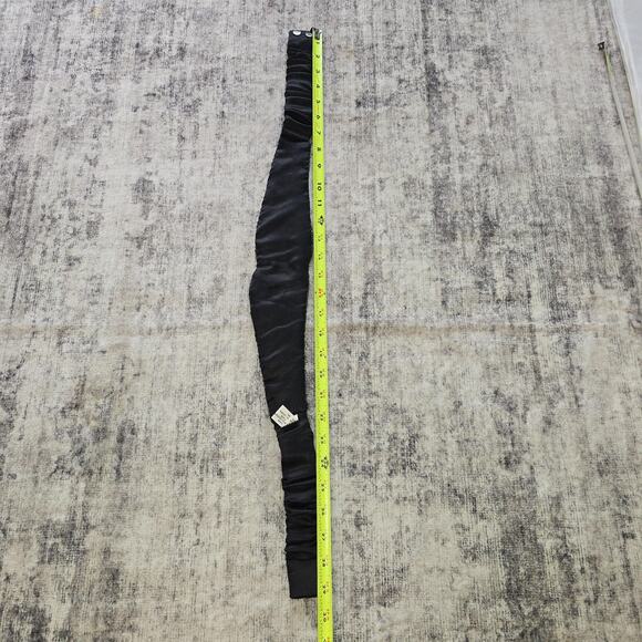 Sequin Beaded Stretch Belt Womens M/L Black Iridescent Snap Waist Evening - Picture 7 of 11